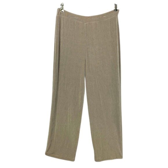 Travelers By Chico's Elegant Pants Size 2 Short 2S 12S Taupe - Picture 1 of 9